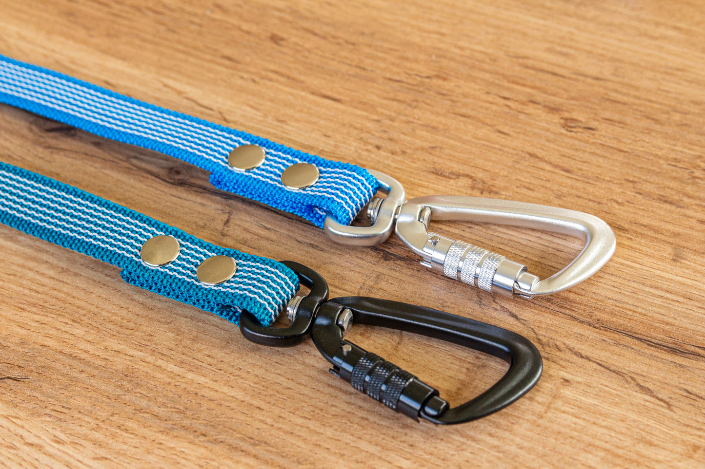 Pink Non-slip Dog Leash with Twist-Lock carabiner, 20 mm
